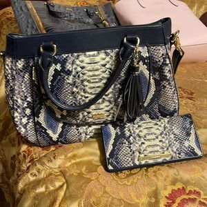 Brahmin handbag and wallet